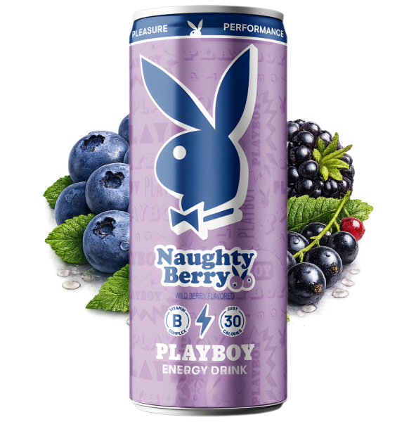 PLAYBOY - Energy Drink Naughty Berry 330ml